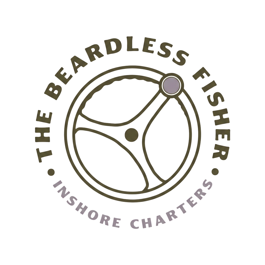 THE BEARDLESS FISHER logo